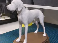 Figurine réaliste de chien braque — photo 1