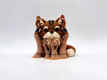 Letrero o emblema decorativo: Knitted Maine Coon — vista de referencia 5