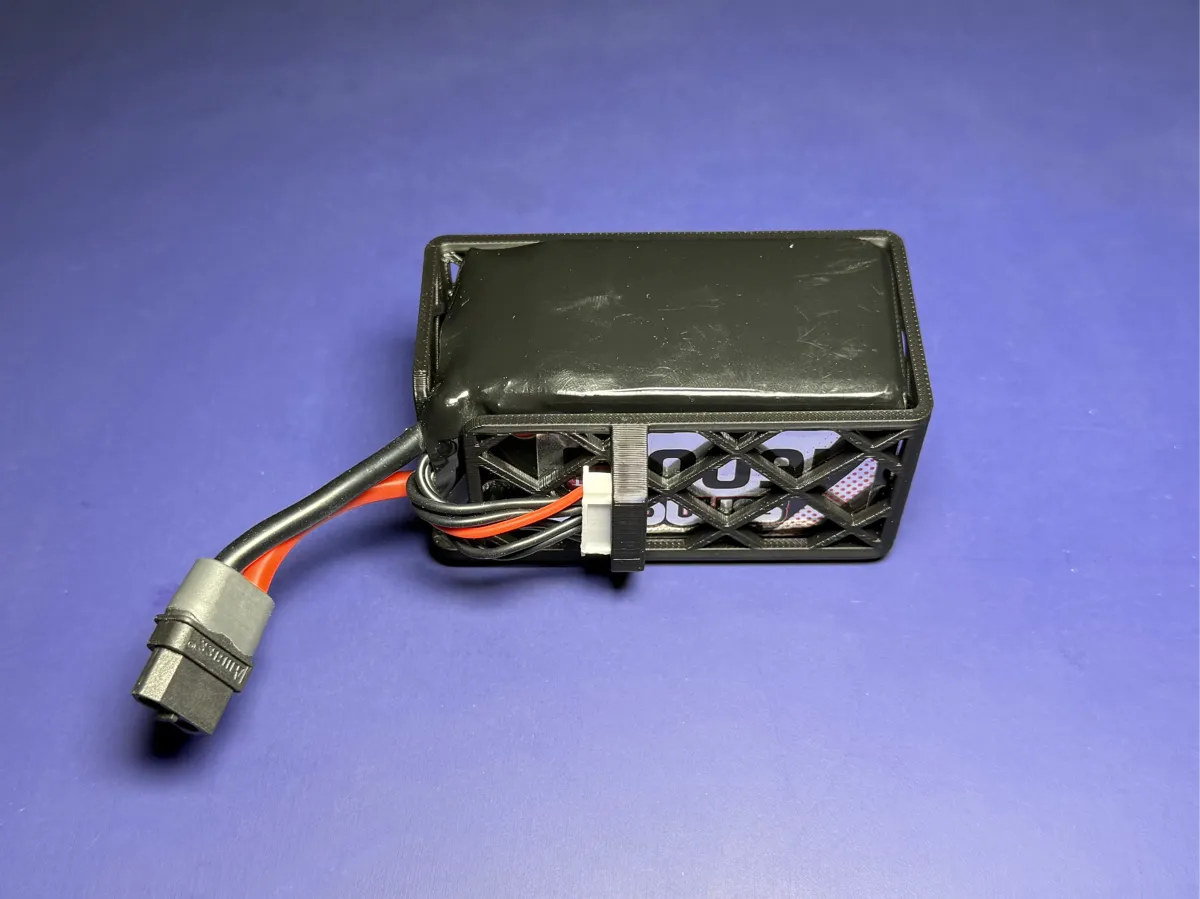 Cage de protection pour batterie LiPo 6S 1600 mAh