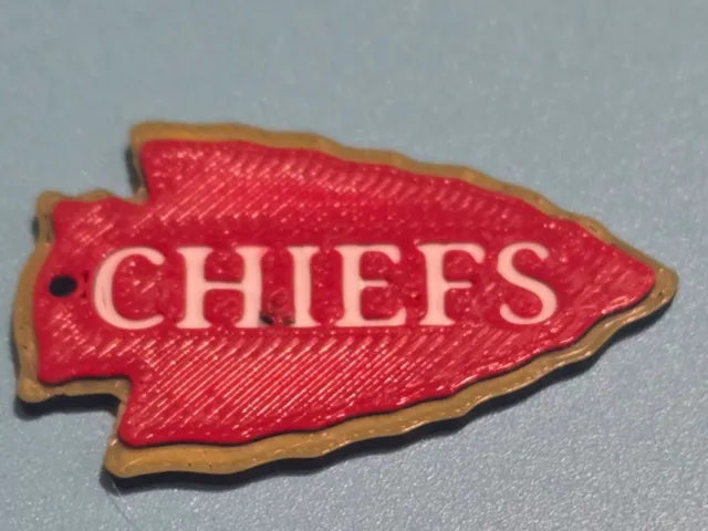 chiefs earring inset