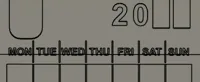0.2mm layer, 2 walls, 15% infill, shift Monday forward
