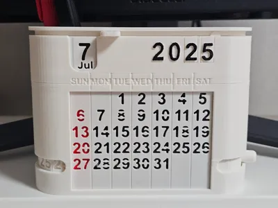 Perpetual Calendar (Magnetic & Mini Version)