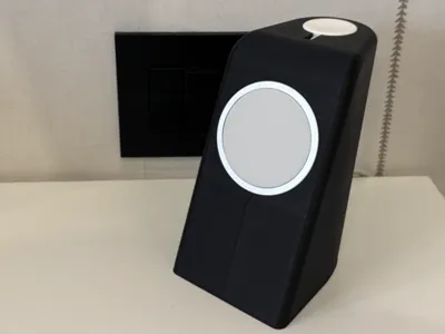 3D Printed Stand for MagSafe + Apple Watch