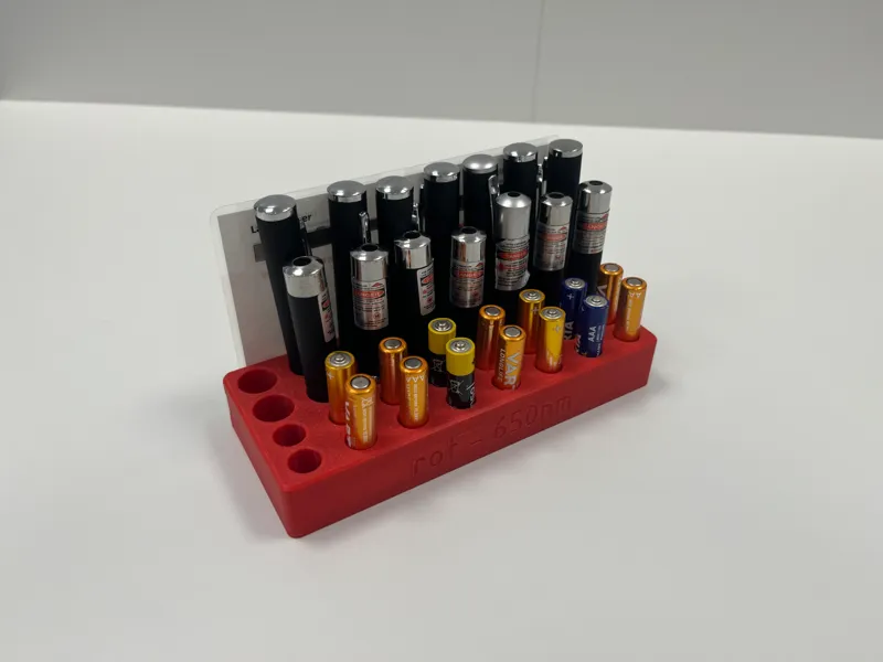 Laser pointer tray