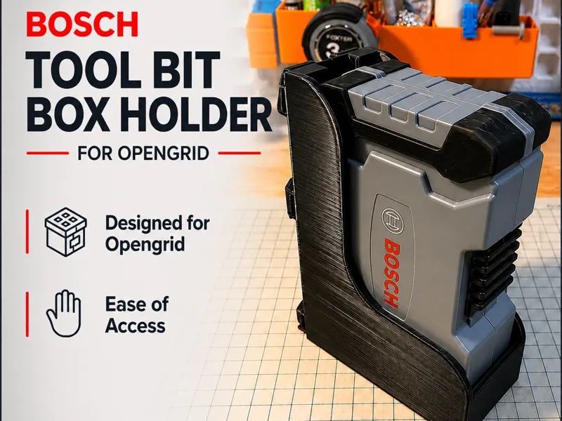 Bosch Tool Bit Box Holder