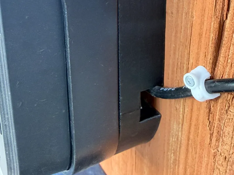Solar Doorbell Spacer Bracket Charging Adapter