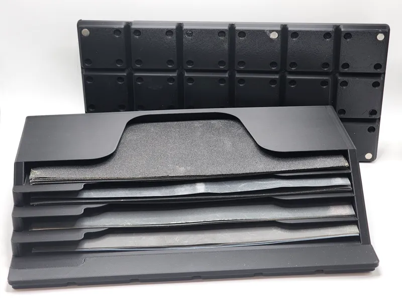 Gridfinity Sandpaper Organizer