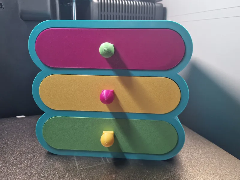 Cute Desktop Drawer Storage
