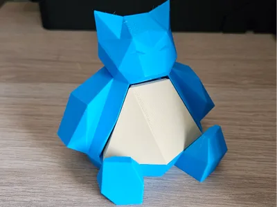 Low-Poly Snorlax Clicker