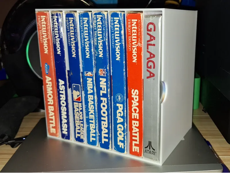 Intellivision / Atari 7800 Game Box Storage