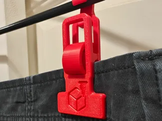 Flex-Force Clothes Hanger Clip