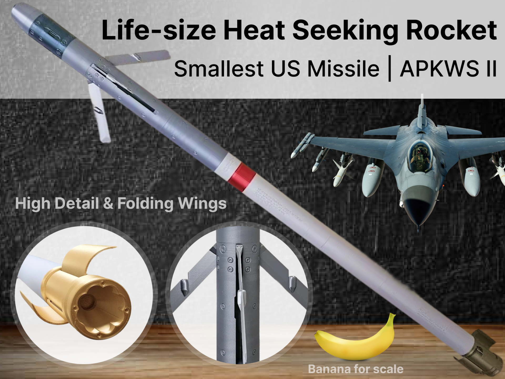 Life-Size Heat Seeking Rocket | Easy Screw Parts