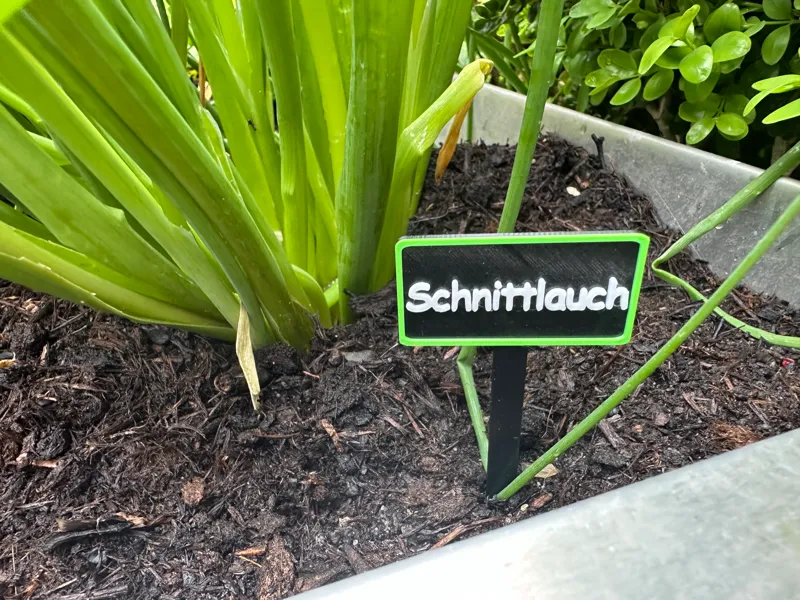 Plant sign / label - Pflanzschilder