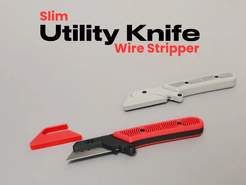 Utility Knife - Slim & Wire Stripper