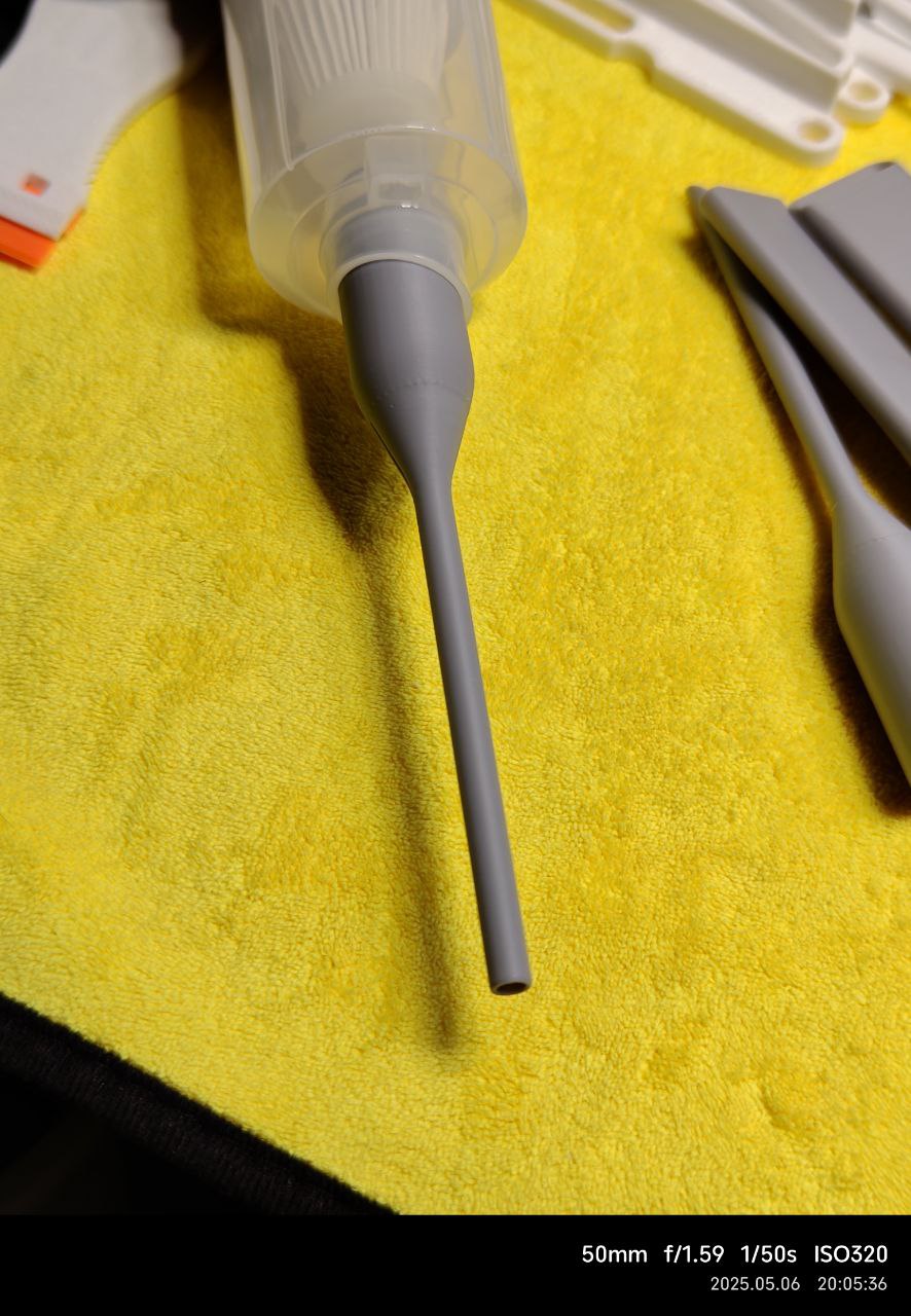 Miniatura 1 do modelo 3D 迷你手持吸尘器配件，mini吸尘器，吸嘴，吹嘴