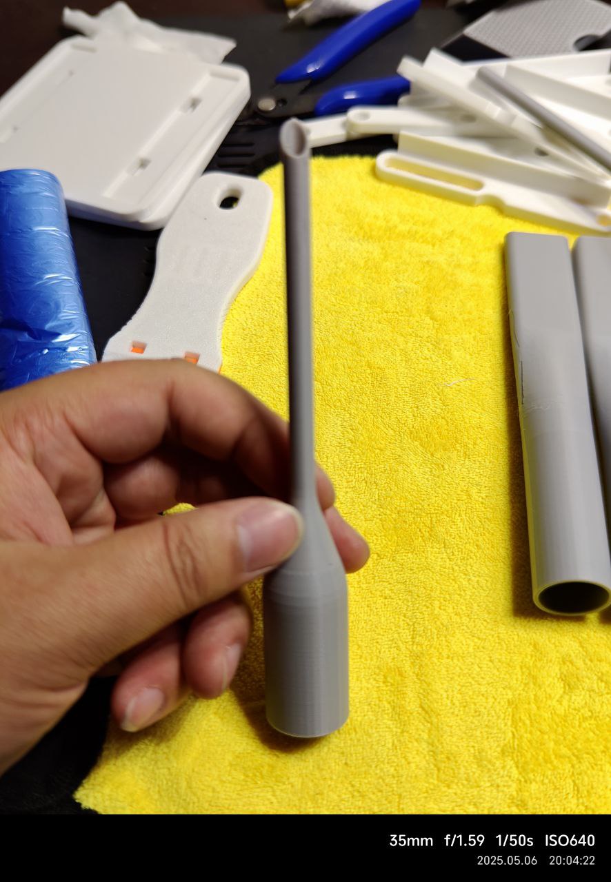 Miniatura 4 do modelo 3D 迷你手持吸尘器配件，mini吸尘器，吸嘴，吹嘴