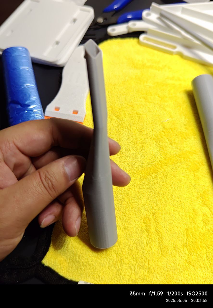 Miniatura 2 do modelo 3D 迷你手持吸尘器配件，mini吸尘器，吸嘴，吹嘴