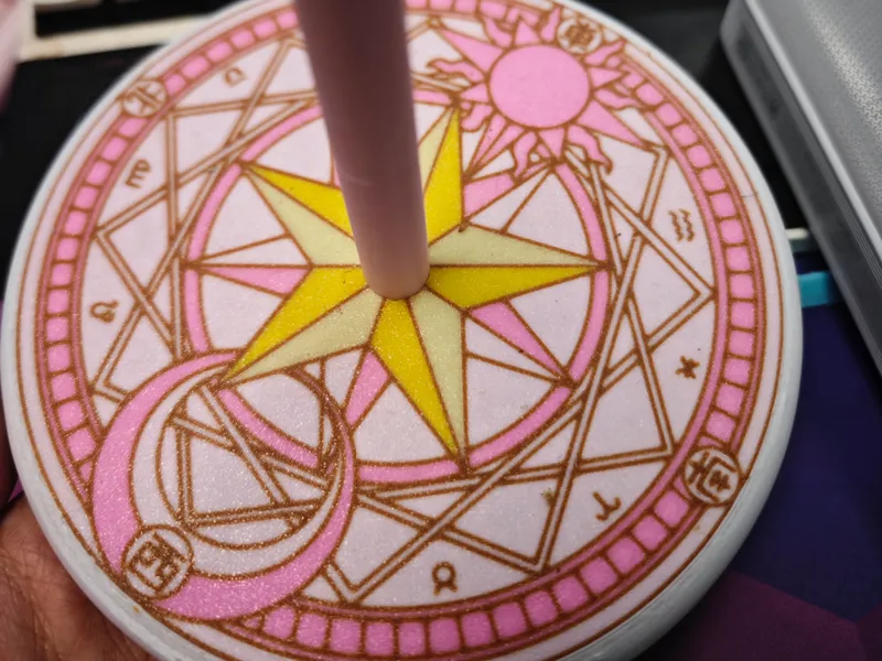 小樱旋转毛线架