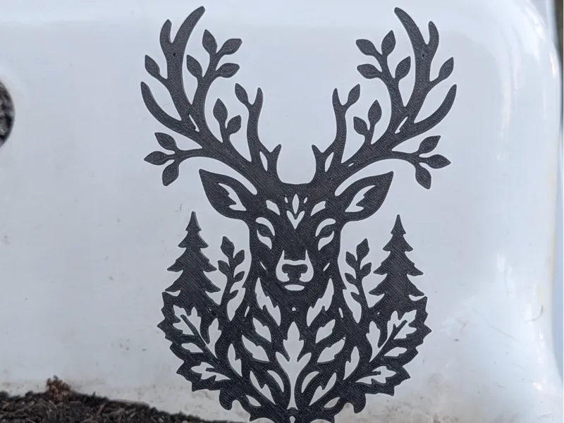 Forest Deer Garden Stake / Plant Decor