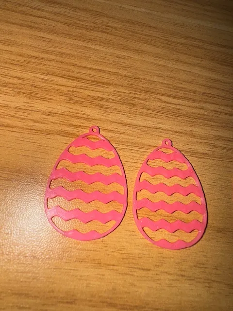 Easter Egg Earrings view 3