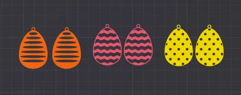 Easter Egg Earrings