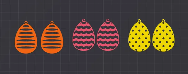 Easter Egg Earrings