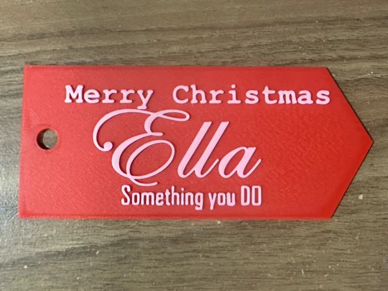 Christmas Tag, Something you DO