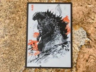 Godzilla Wall Art  