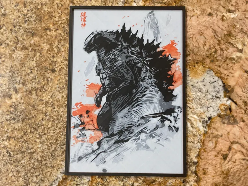 Godzilla Wall Art  