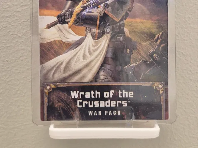 Wall mount for "Warhamer Conquest Packs" 