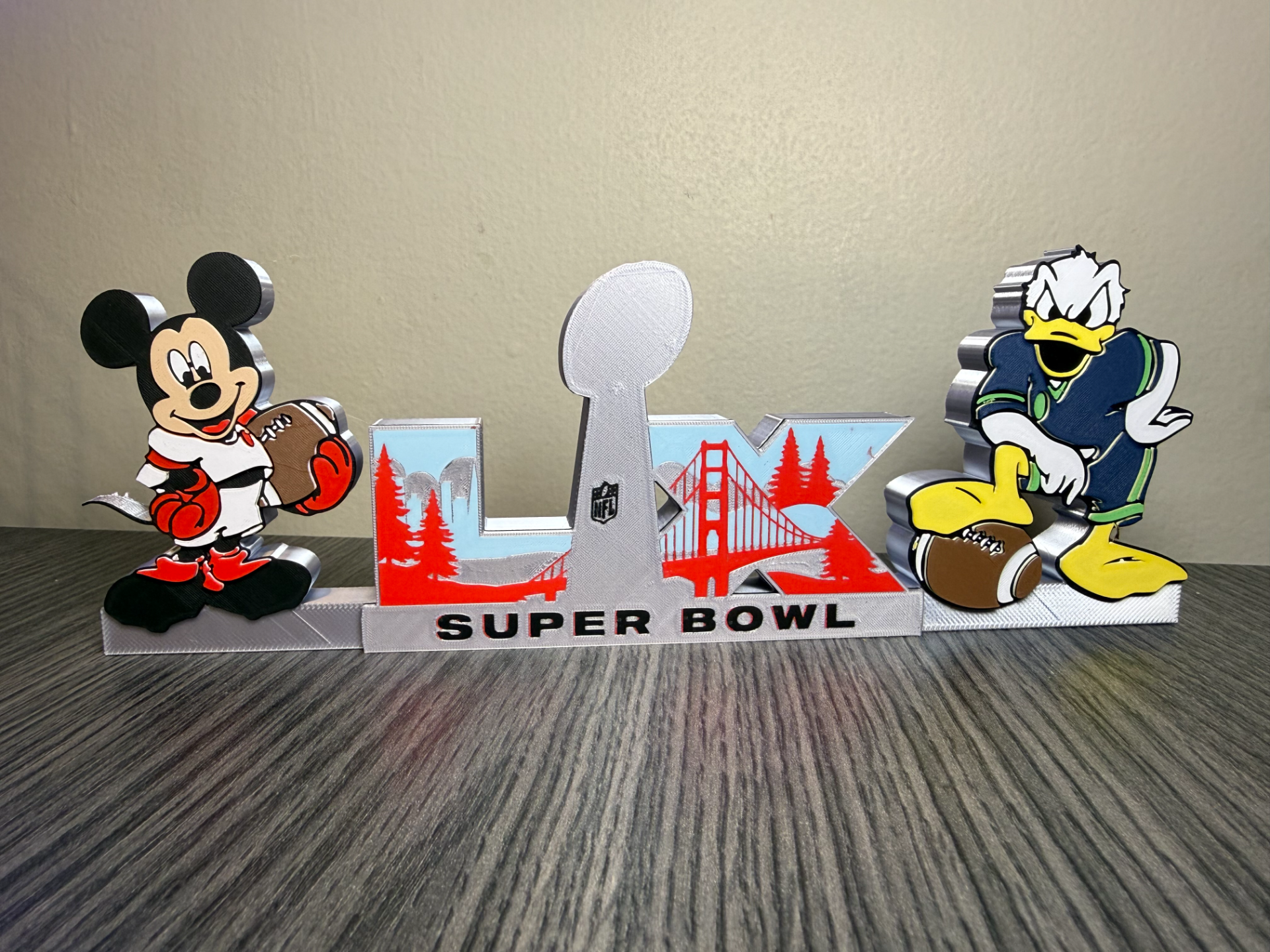 Disney Super Bowl 60 Decoration