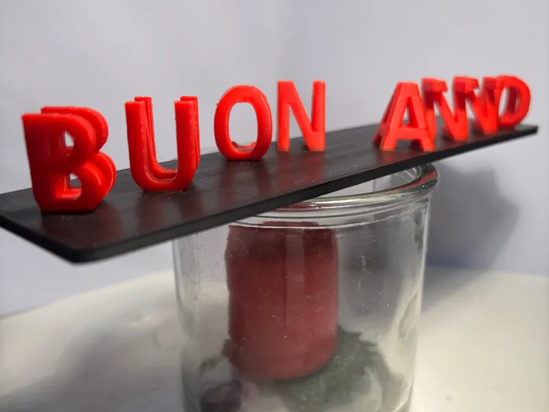 Ambigramma Buon anno un ca**o