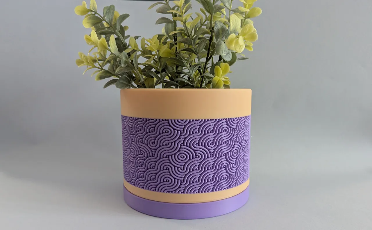 Ramen Planter Pot view 2