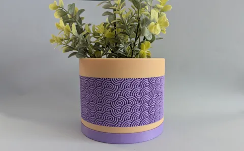 Ramen Planter Pot view 2