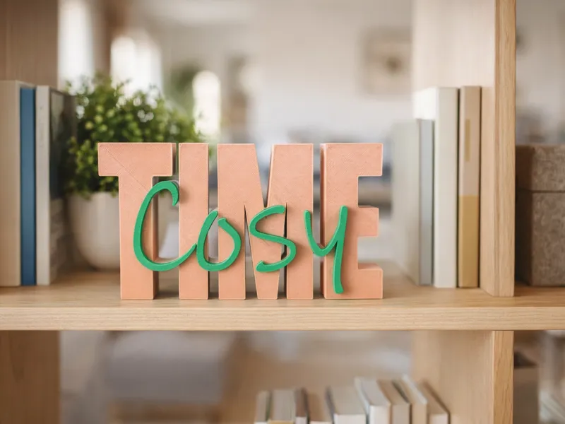 Schriftzug - Cosy Time
