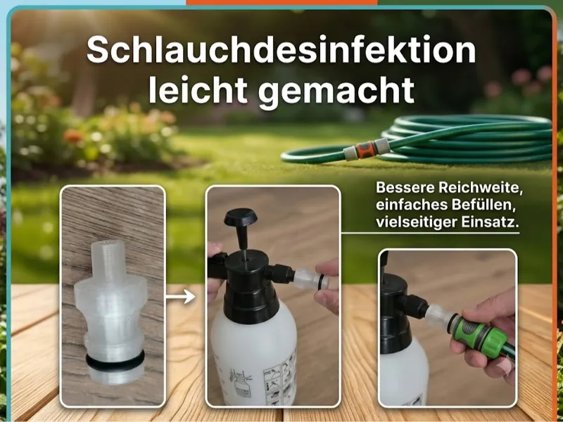 Gardena auf Sprühkopf Adapter