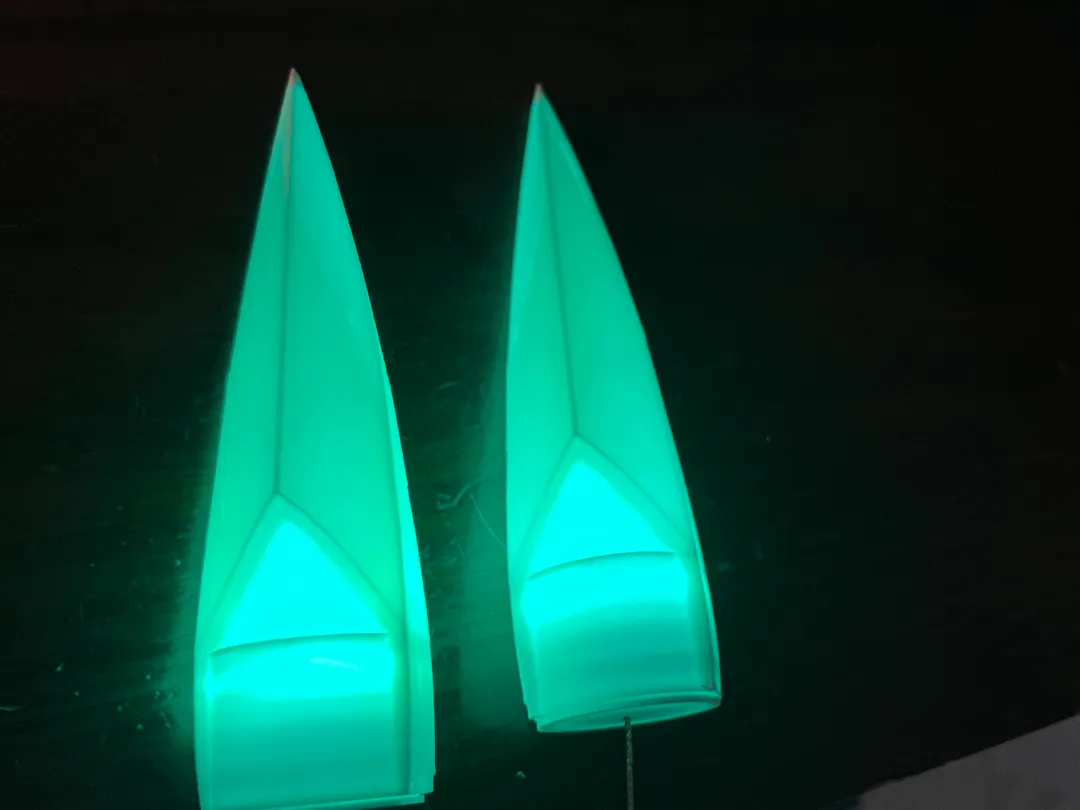 Accessoire lumineux cosplay Shin Kal