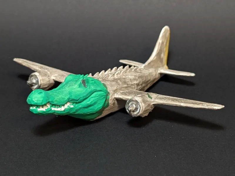 Crocodile Airplane Hybrid - Gator Jet