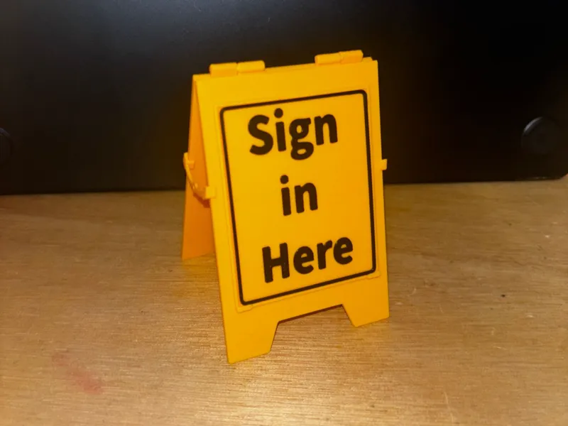 Sign In Here Sign