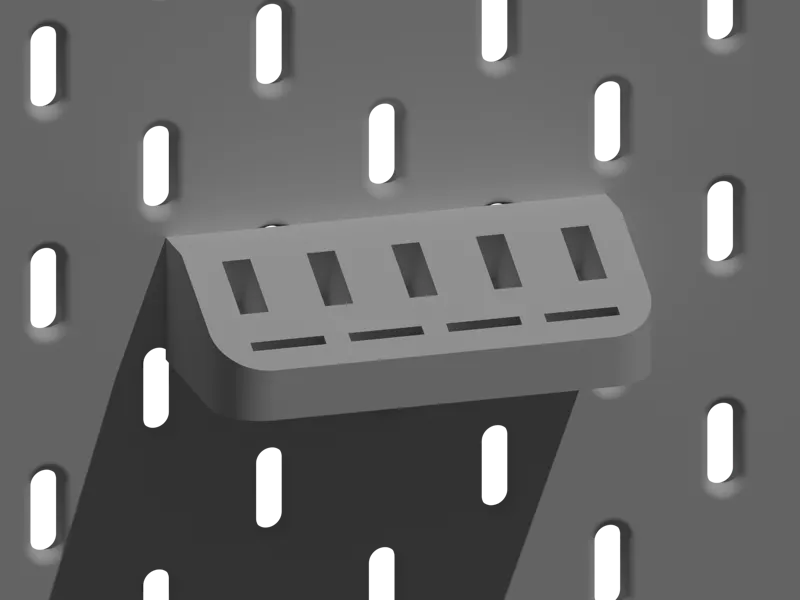 USB & microSDCard Holder IKEA Sakdis