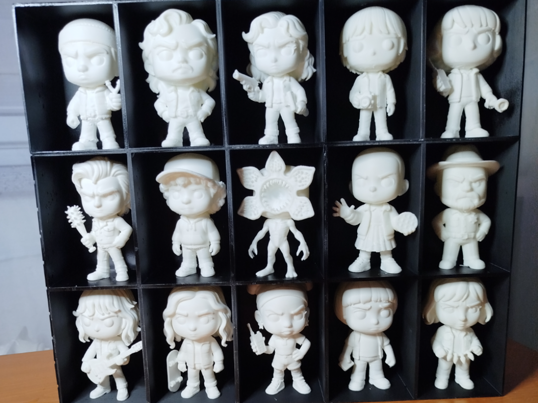 Stranger Things - shelf for chibi set