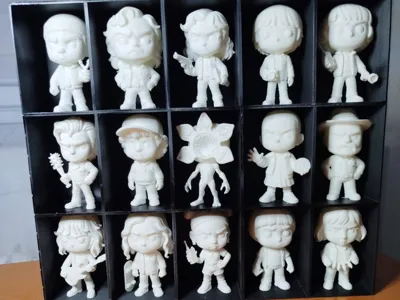 Stranger Things - shelf for chibi set