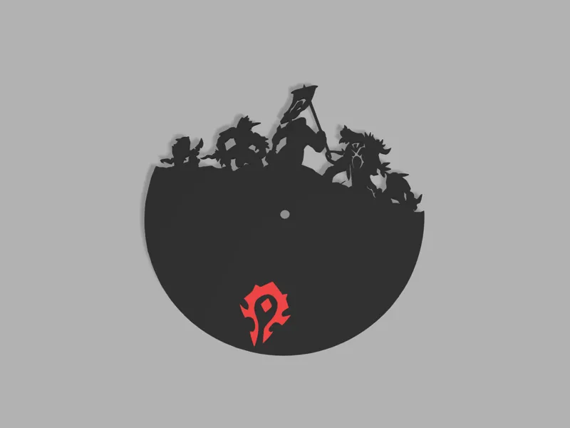 Horloge Horde World Of Warcraft