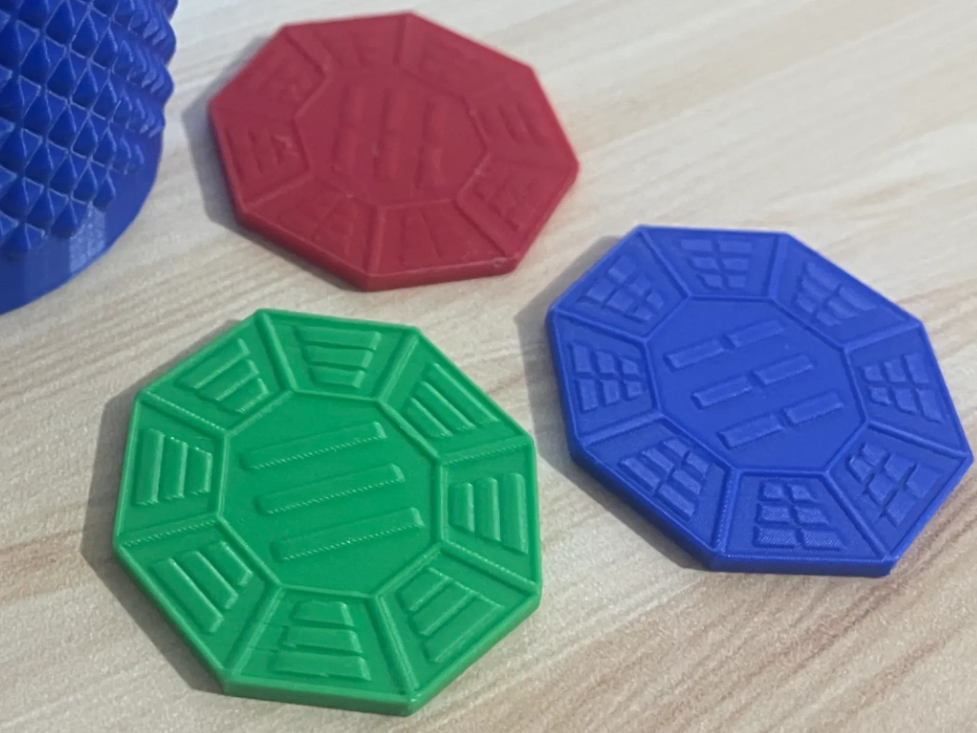 Miniatura 1 do modelo 3D 【原色卜币】周易卜卦快捷神器