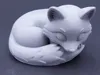 sleeping fox