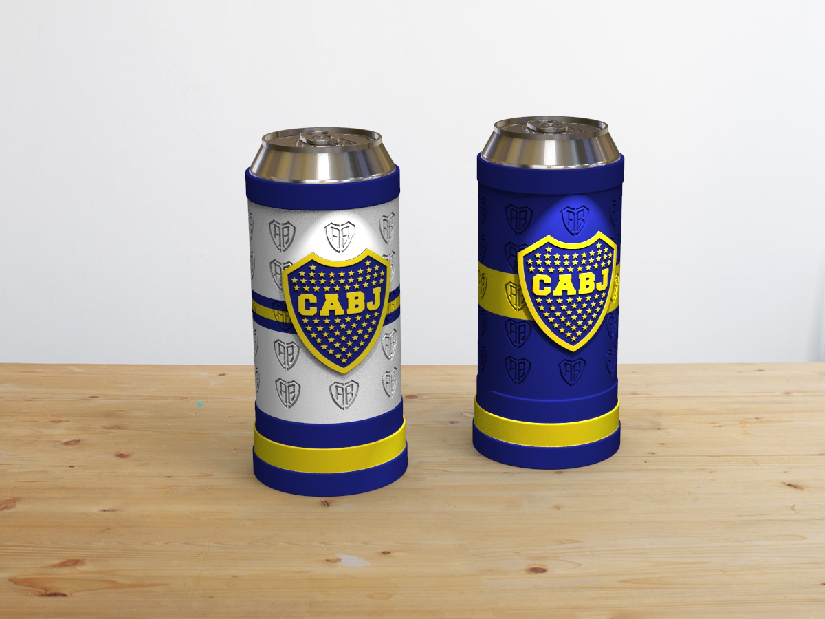 Porta Latas de 473ml de Boca Juniors
