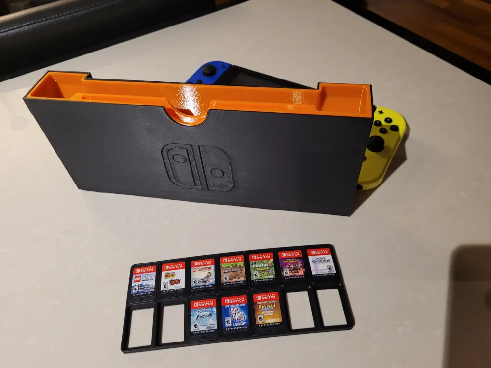 NINTENDO SWITCH CASE + CASSETTE HOLDER by JS DESIGN - MakerWorld