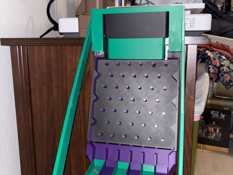 Plinko Board Poop Collector