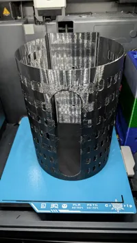 (PETG) 0.8mm nozzle, 0.48mm layer, 2 walls, 15% infill