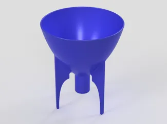 resin funnel (entonnoir pour résine)